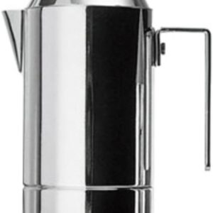 Alessi La Conica Mokabryggare, Silver 300 ml