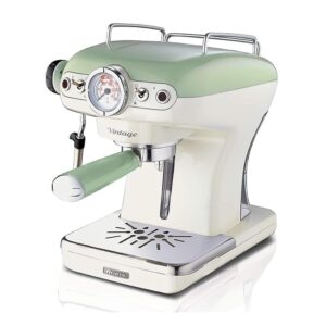 Ariete Vintage Espressomaskin med Mjölkskummare