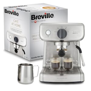 Breville Barista Mini Espressomaskin med mjölkskummare