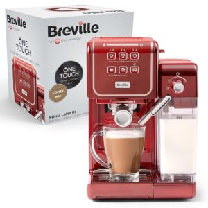 Breville Prima Latte III espressomaskin röd