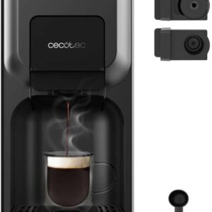 Cecotec kompakt kaffebryggare med ångkokare