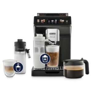 De’Longhi Eletta Explore Kaffemaskin, Svart/Silver